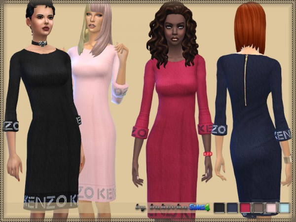  The Sims Resource: Dress for her by bukovka