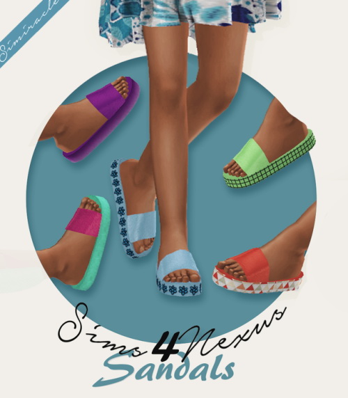  Simiracle: Bridget Sandals Recolor