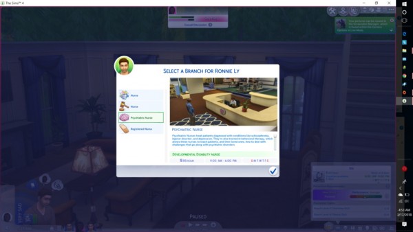  Mod The Sims: Nursing Career by Arriannarere