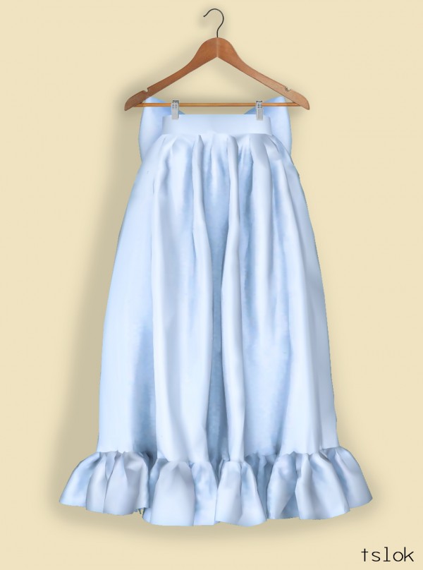  Tslok: Wonder Ruffled bow skirt