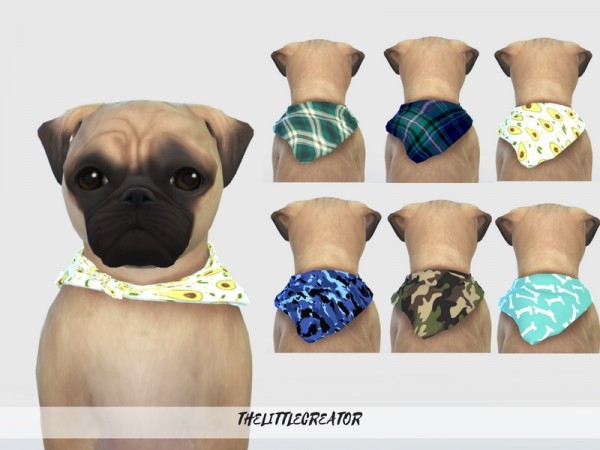  The Sims Resource: Small Dog Collars by TheLittleCreator