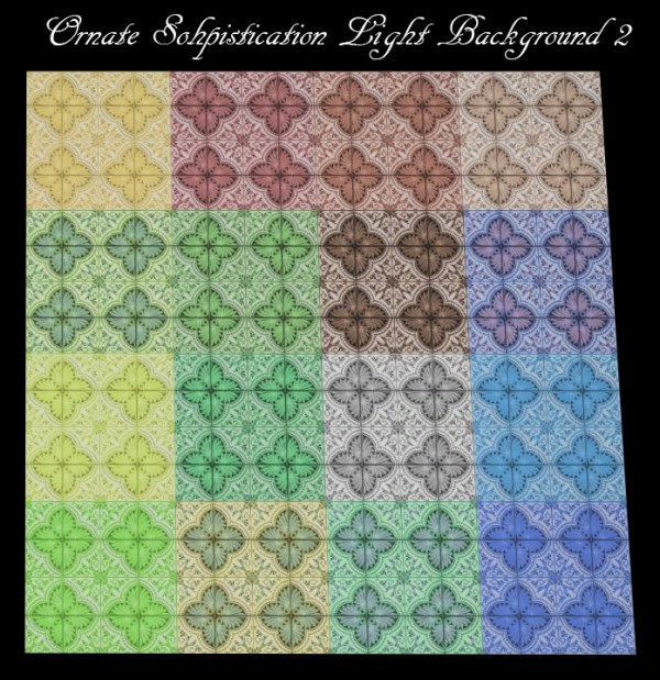  Mod The Sims: Ornate Sophistication Tiles by Simmiller