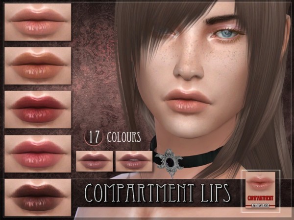  The Sims Resource: Compartment Lipstick by RemusSirion