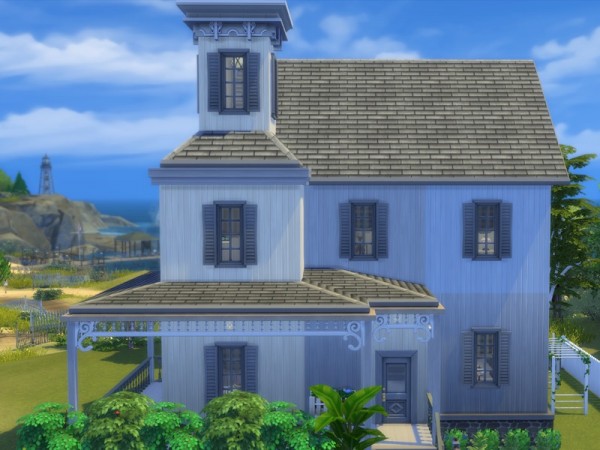  The Sims Resource: Weathered Cottage by texxasrose