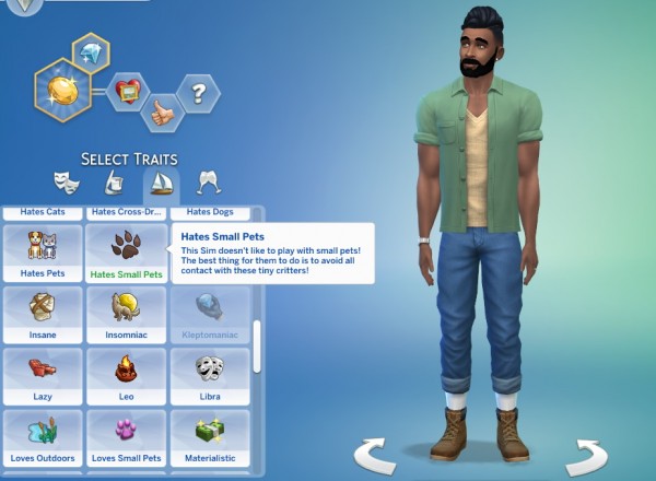  Mod The Sims: Small/Minor Pet Traits by GoBananas