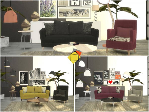 The Sims Resource: Dolce Living Room by Onyxium