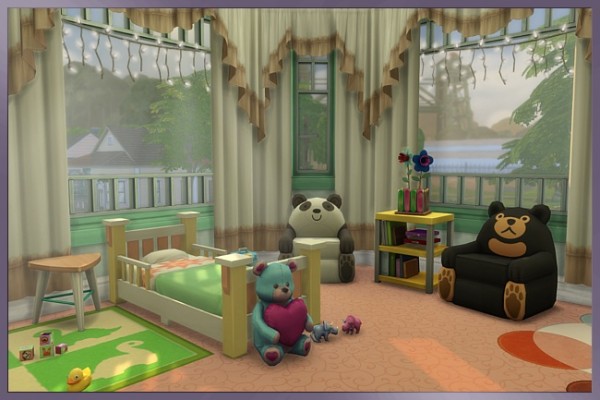  Blackys Sims 4 Zoo: Infant room Beatrix