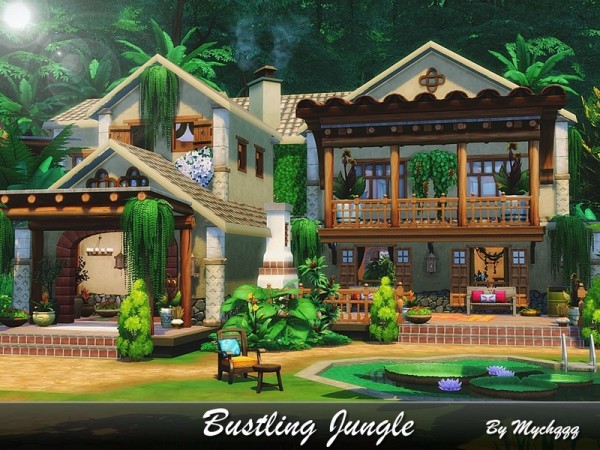  The Sims Resource: Bustling Jungle by MychQQQ