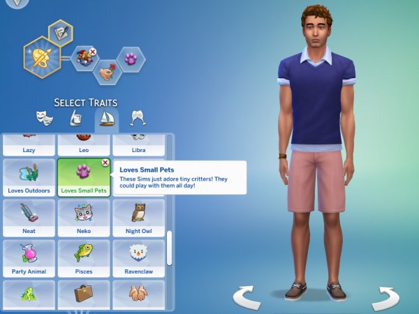 Mod The Sims: Small/Minor Pet Traits by GoBananas • Sims 4 Downloads