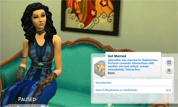  Mod The Sims: Custom Aphrodite Aspiration by PurpleThistles