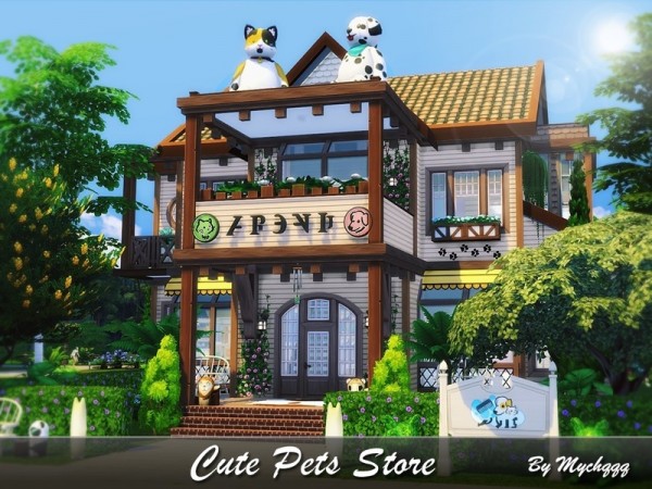  The Sims Resource: Cute Pets Store by MychQQQ