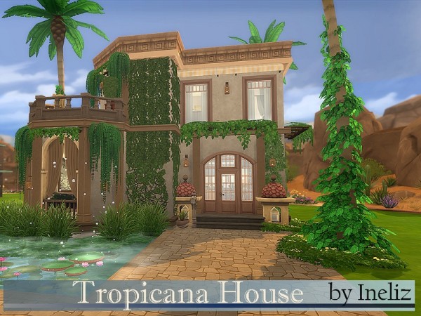  The Sims Resource: Tropicana House by Ineliz