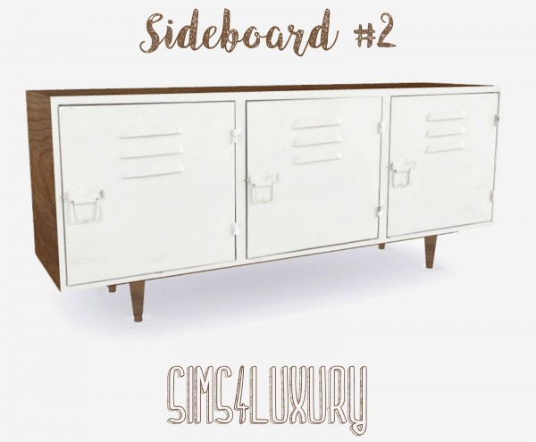  Sims4Luxury: Sideboard 2