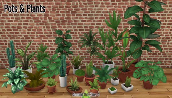  Around The Sims 4: Pots and Plants