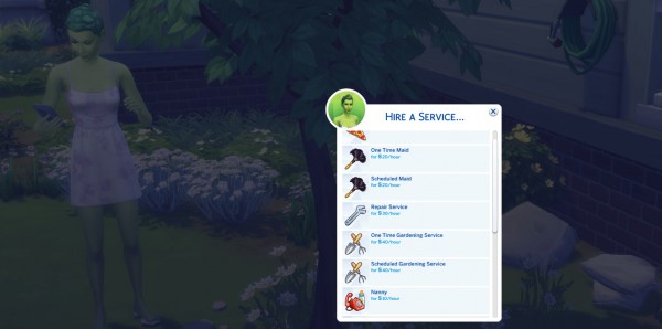  Mod The Sims: Better Services – NO Upfront Cost by Daleko