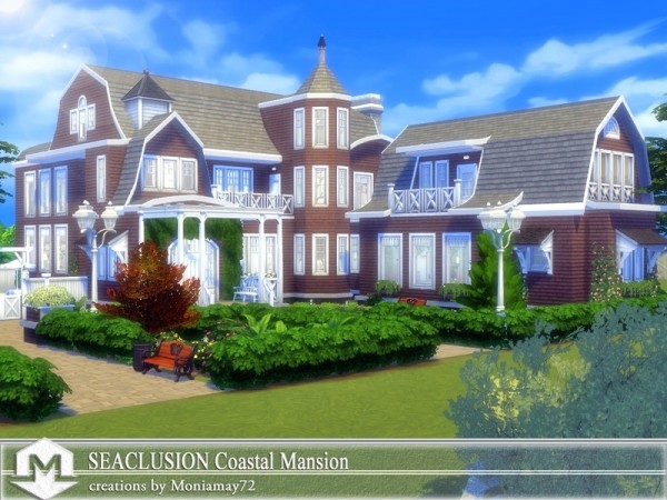  The Sims Resource: Seaclusion Coastal Mansion by Moniamay72