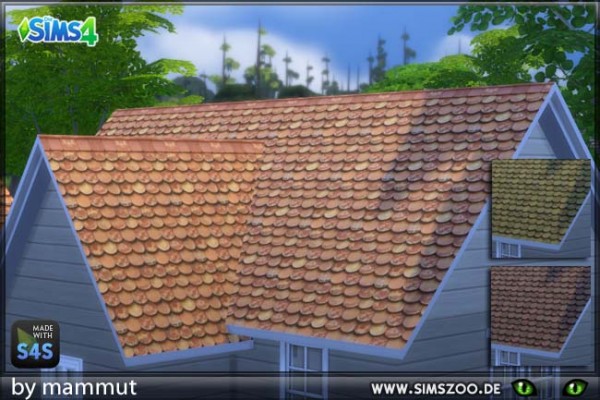  Blackys Sims 4 Zoo: House roof Alt 1