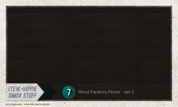  Simsworkshop: 7 Wood Floors   Faktory   set 2 by k hippie