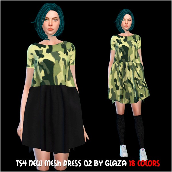 All by Glaza: New mesh dress 02