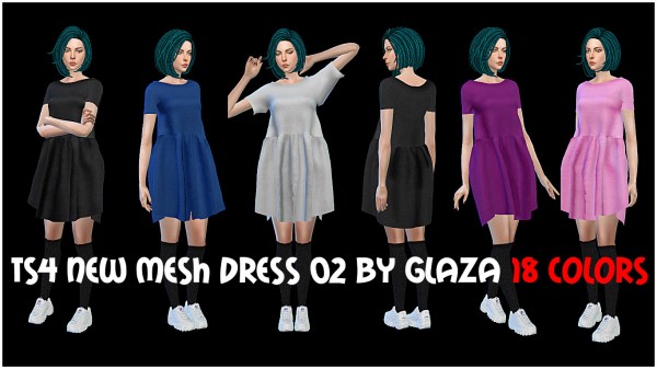 All by Glaza: New mesh dress 02