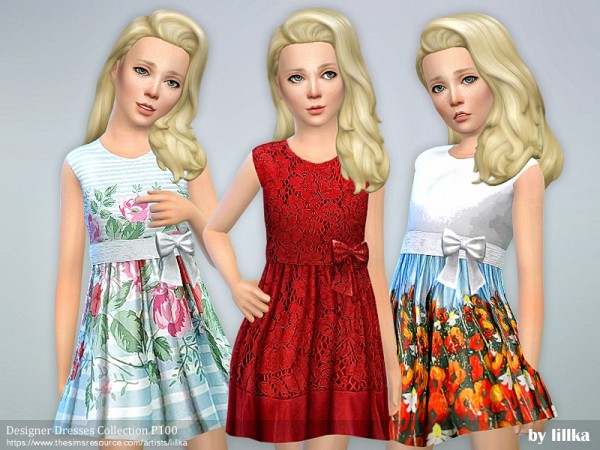  The Sims Resource: Designer Dresses Collection P10 by lillka