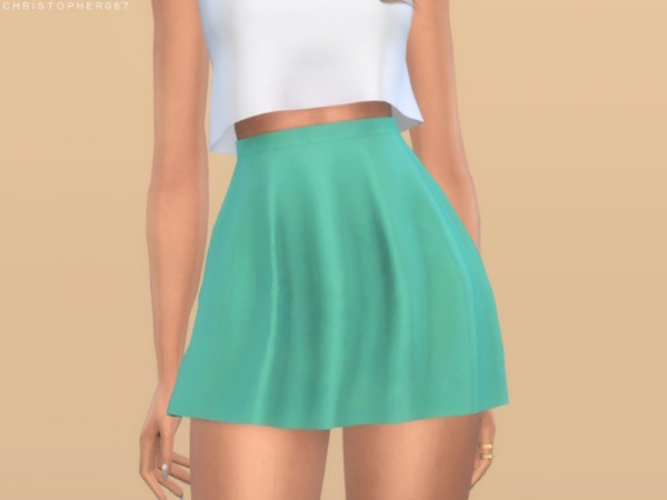  The Sims Resource: Calypso Skirt by Christopher067