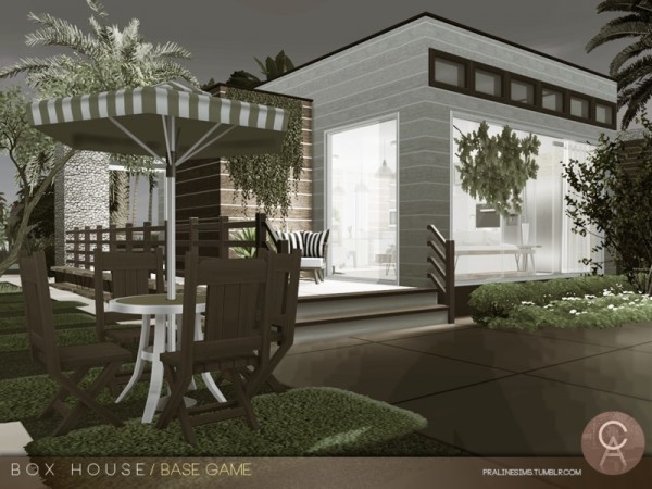  The Sims Resource: Box House by Praline Sims