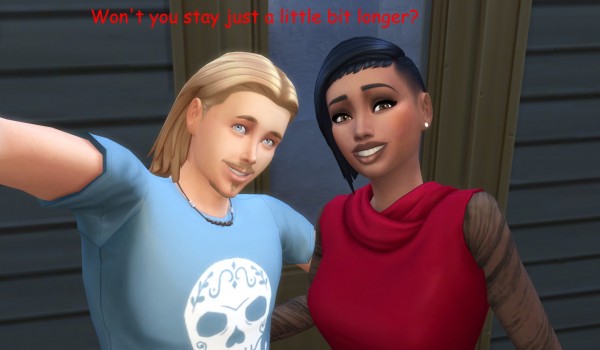  Mod The Sims: Home Lot Visitors Stay Longer by Ravynwolvf