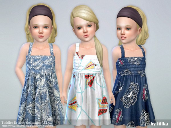  The Sims Resource: Toddler Dresses Collection P52 by lillka