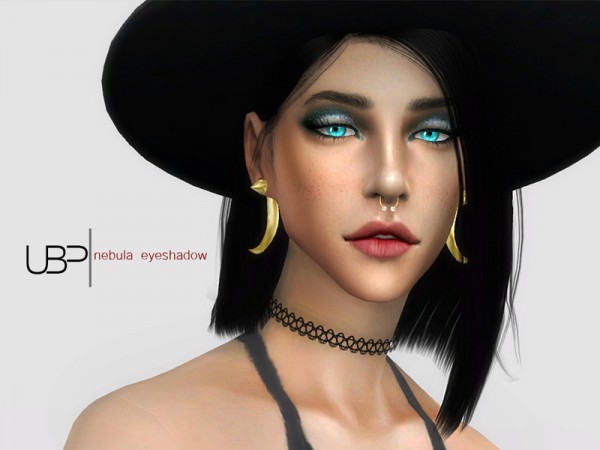 The Sims Resource: Nebula eyeshadow by Urielbeaupre