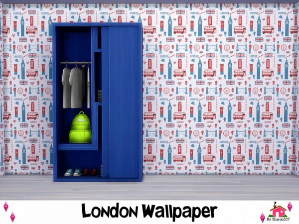  The Sims Resource: London Wallpaper by sharon337