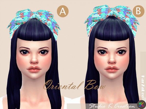  Studio K Creation: Oriental head bow