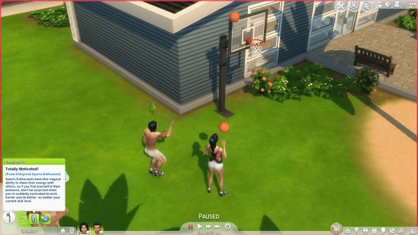  Mod The Sims: Sports Enthusiast Trait by SimplyInspiredSims4