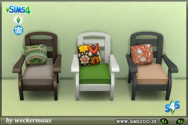  Blackys Sims 4 Zoo: Armchair jungle fever by  weckermaus