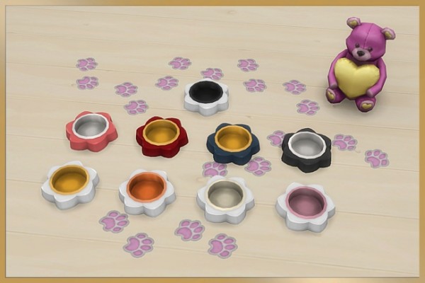  Blackys Sims 4 Zoo: Tasty mouth bowl by Cappu