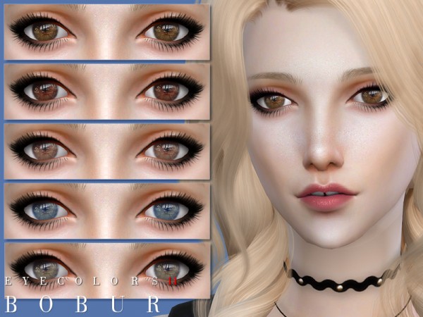  The Sims Resource: Eyecolors 11 by Bobur3