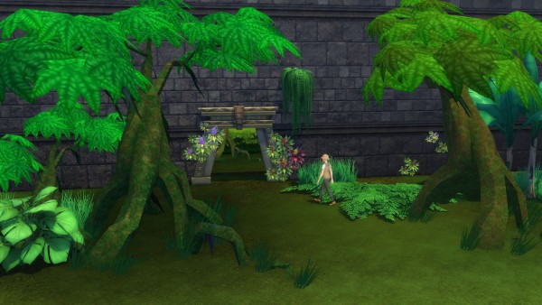  Mod The Sims: Mossy Jungle Trees by Snowhaze