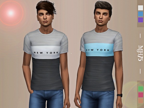  The Sims Resource: New York Tees by Margeh 75