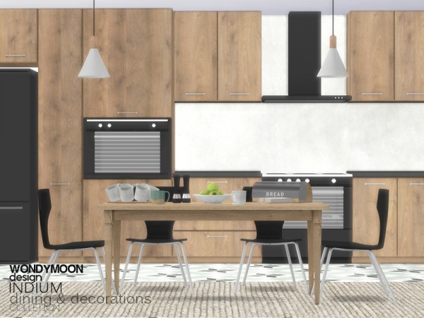 The Sims Resource: Indium Dining   Decorations by wondymoon