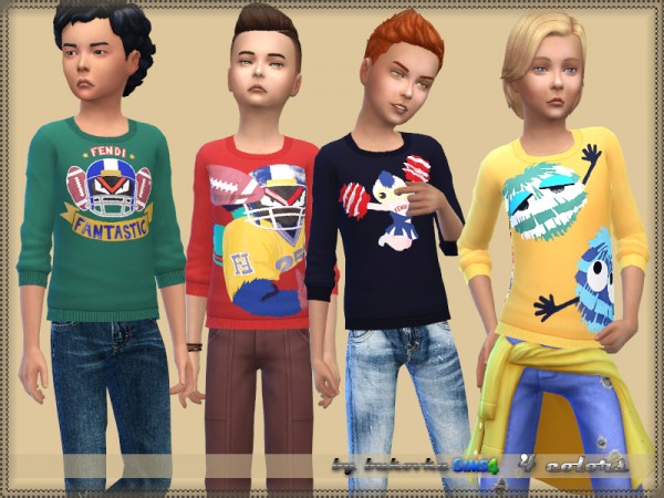  The Sims Resource: Sweater Boy by Bukovka