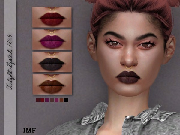  The Sims Resource: Twilight Lipstick N.93 by IzzieMcFire