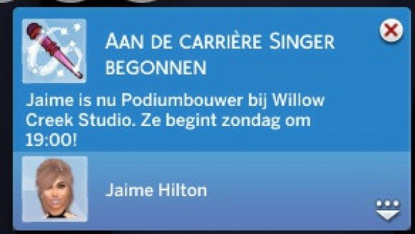  Mod The Sims: Singer Career by xTheLittleCreator