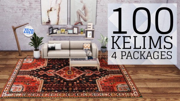  Zozo: 100 Oriental Kelim rugs