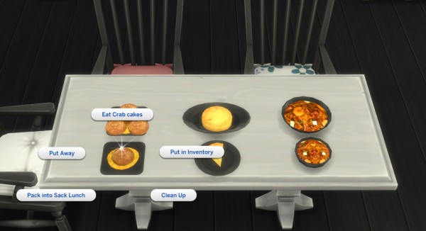  Mod The Sims: Louisiana Style Recipes 2   Cornbread, Crabcake and Jambalaya by icemunmun