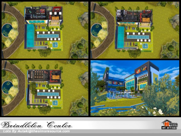  The Sims Resource: Brindleton Center by Autaki