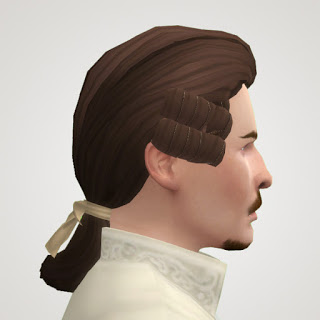  History Lovers Sims Blog: King of Frace hair retextured