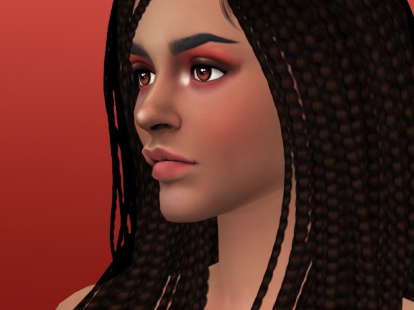  The Sims Resource: Berry Eye   Eyeshadow by renziruma
