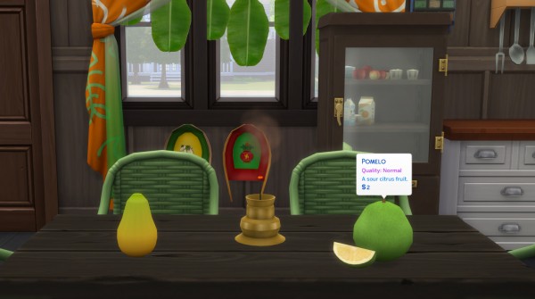  Mod The Sims: Harvestable Papaya and Pomelo by icemunmun