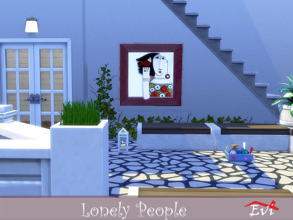  The Sims Resource: Lonely People paints by evi