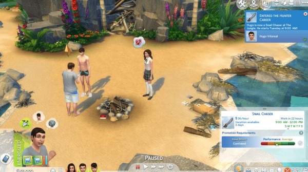  Mod The Sims: The Sims Castaway Stories Careers by GoBananas
